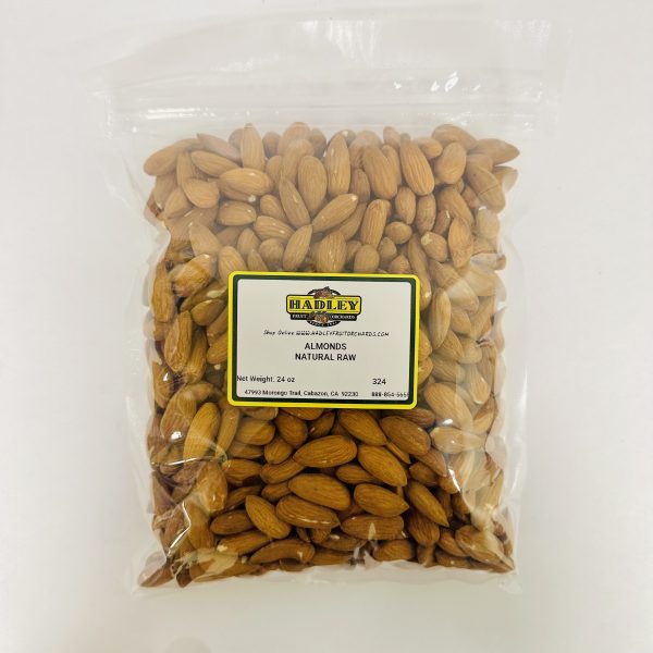 Almonds Natural Raw 24oz
