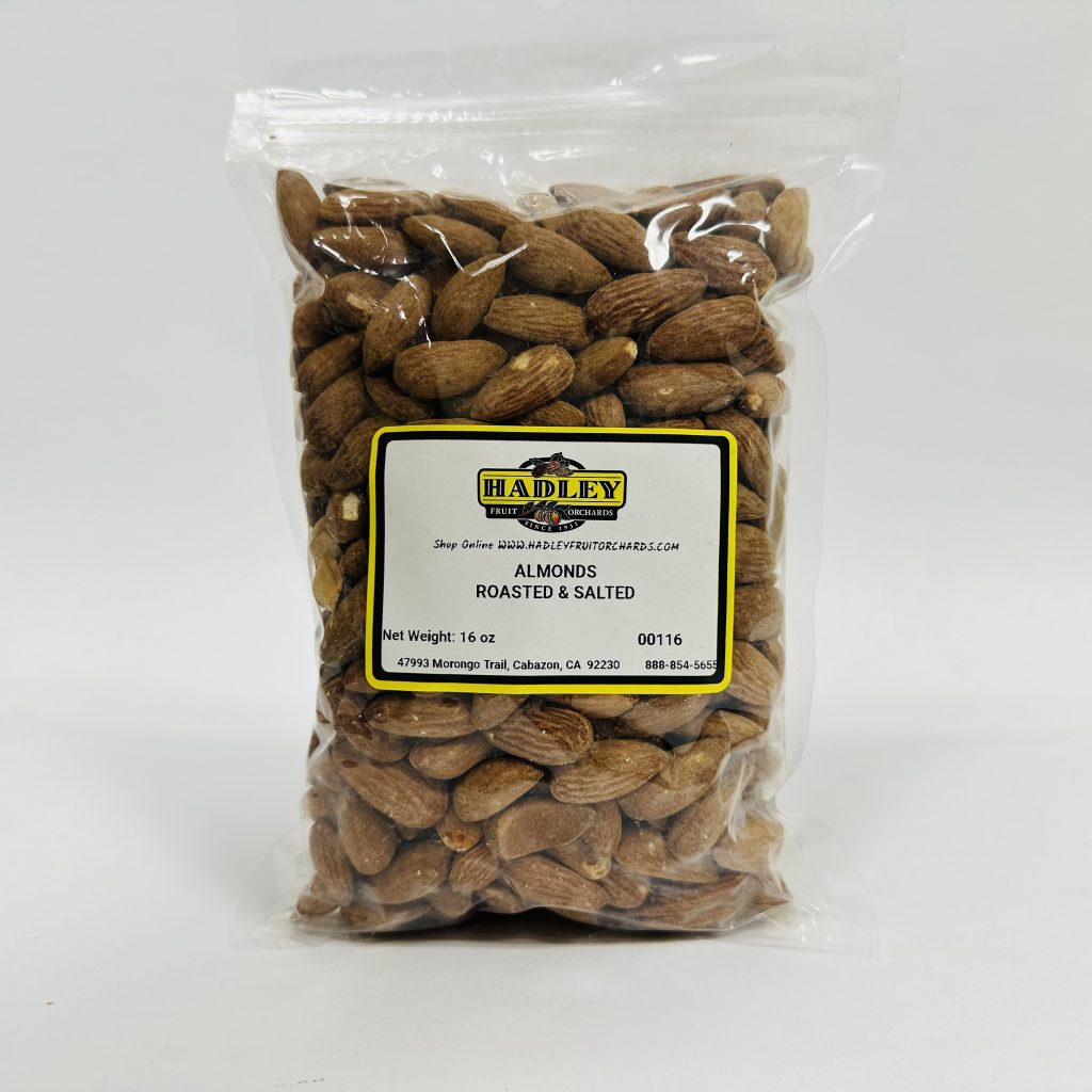 Almonds Roasted & Salted 16oz