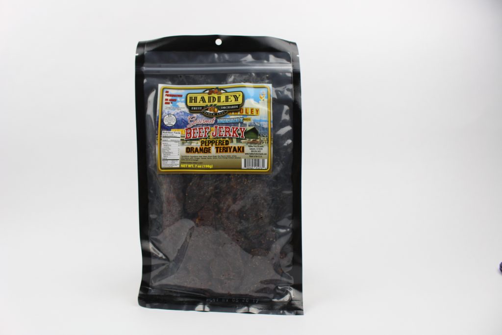 Beef Jerky Peppered Orange Teriyaki