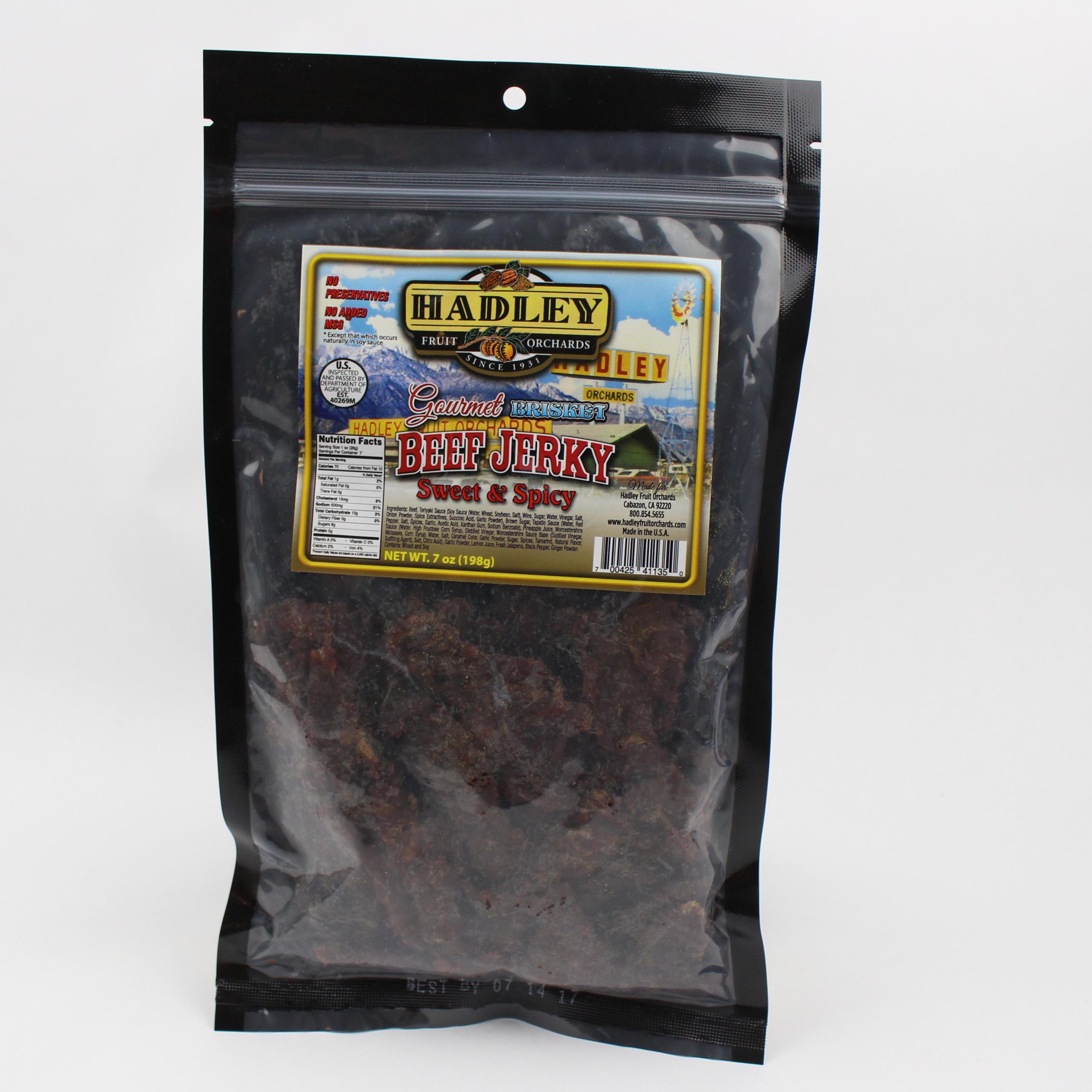 Beef Jerky Sweet & Spicy 7oz