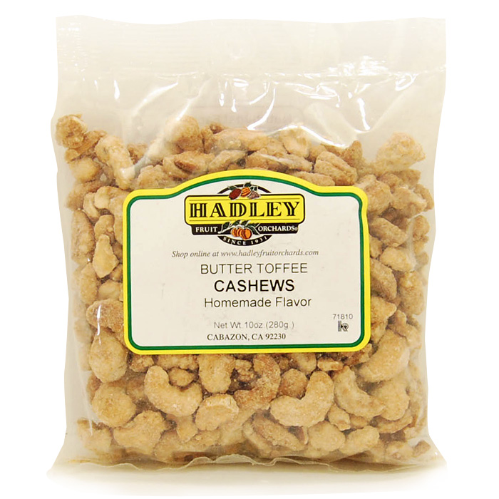 Butter Toffee Cashews 10oz