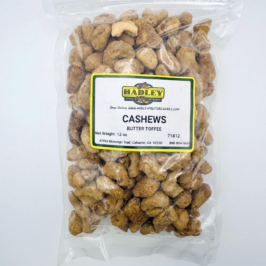 Butter Toffee Cashews 12oz