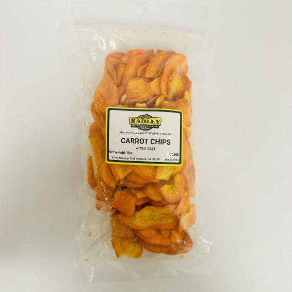 Carrot Chips with Sea Salt
