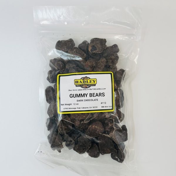 Dark Chocolate Gummy Bears 12oz