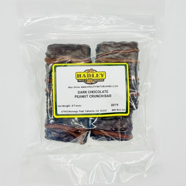 Dark Chocolate Peanut Crunch Bar 4 pieces