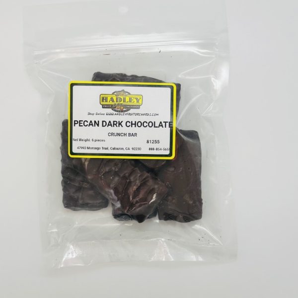 Dark Chocolate Pecan Crunch Bar 6 Peices