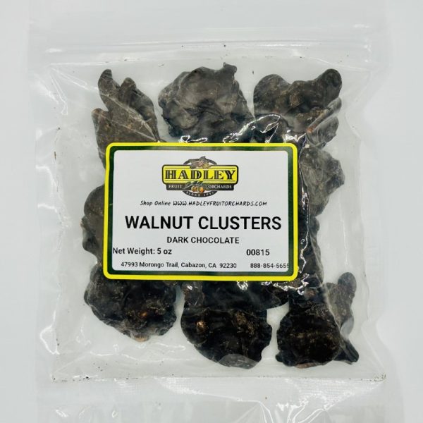 Dark Chocolate Walnut Clusters 5oz
