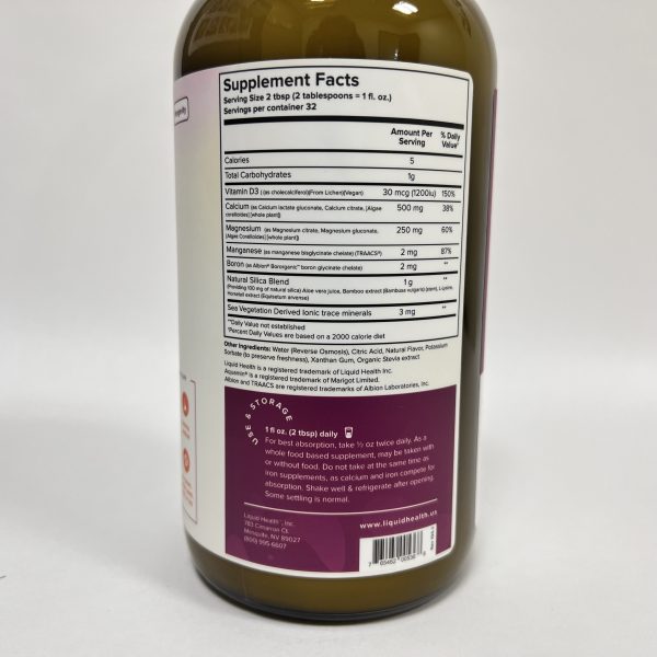 Liquid Health Calcium & Magnesium 32oz - Image 2