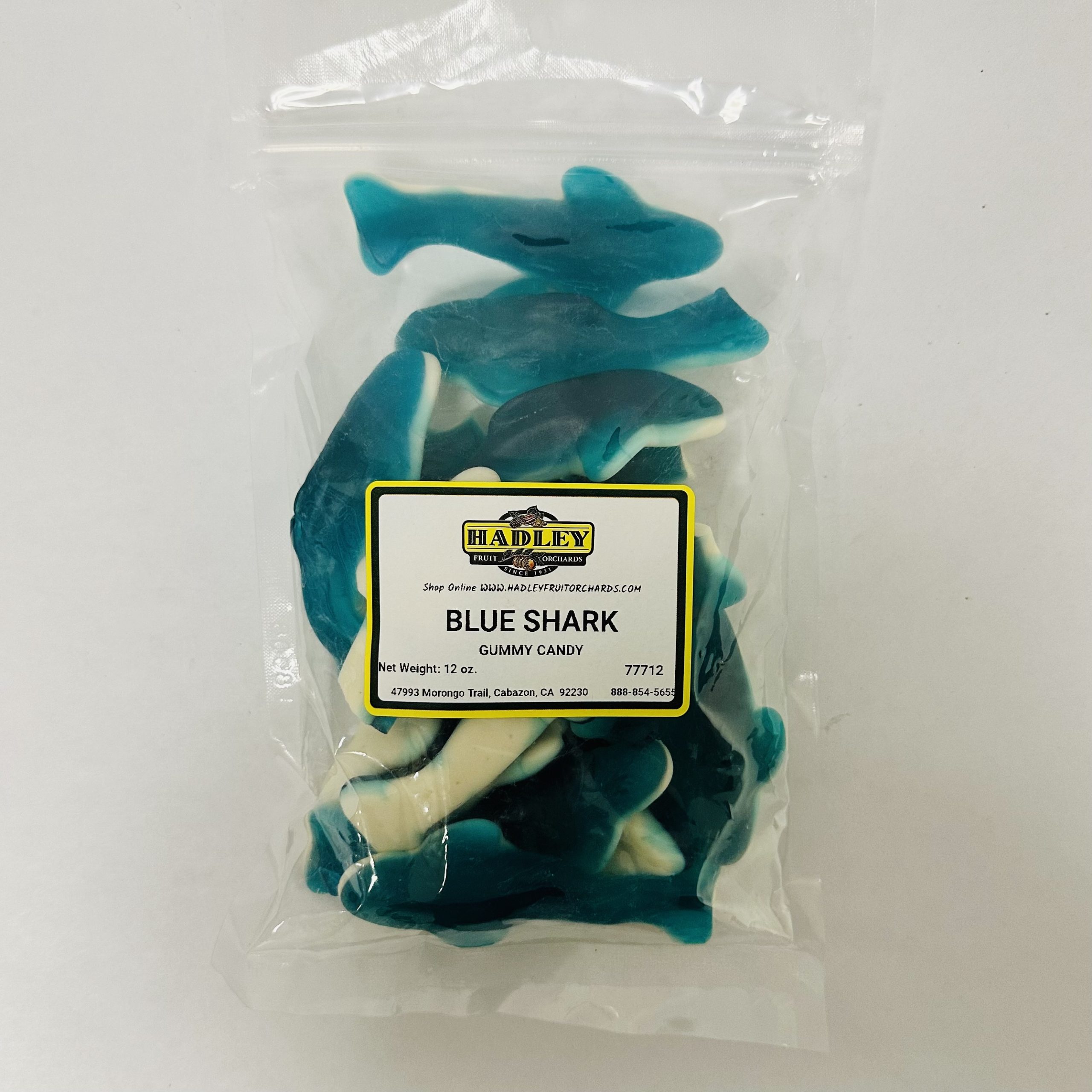 Gummy Blue Shark Candy 12oz