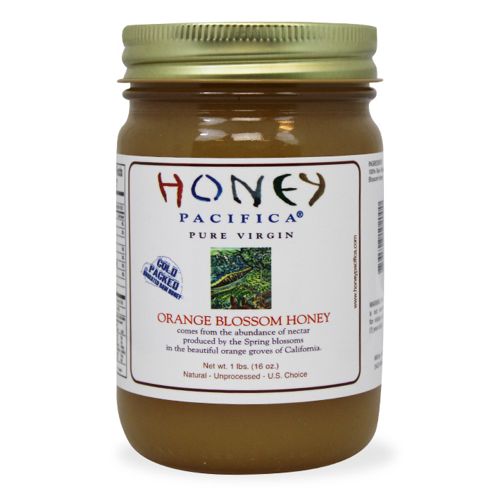 Pacifica Orange Blossom Honey 16oz