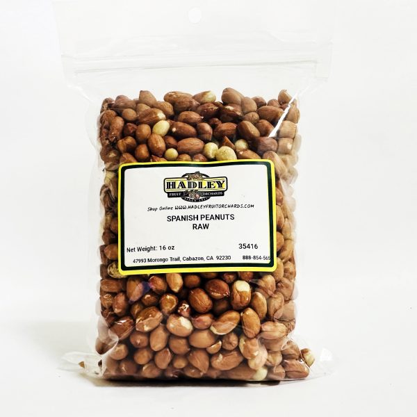 Spanish Peanuts Raw 16oz