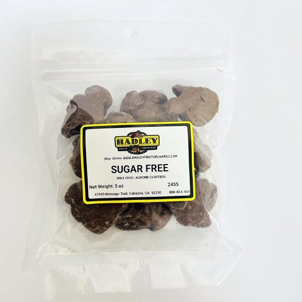 Sugar Free Milk Chocolate Almond Clusters