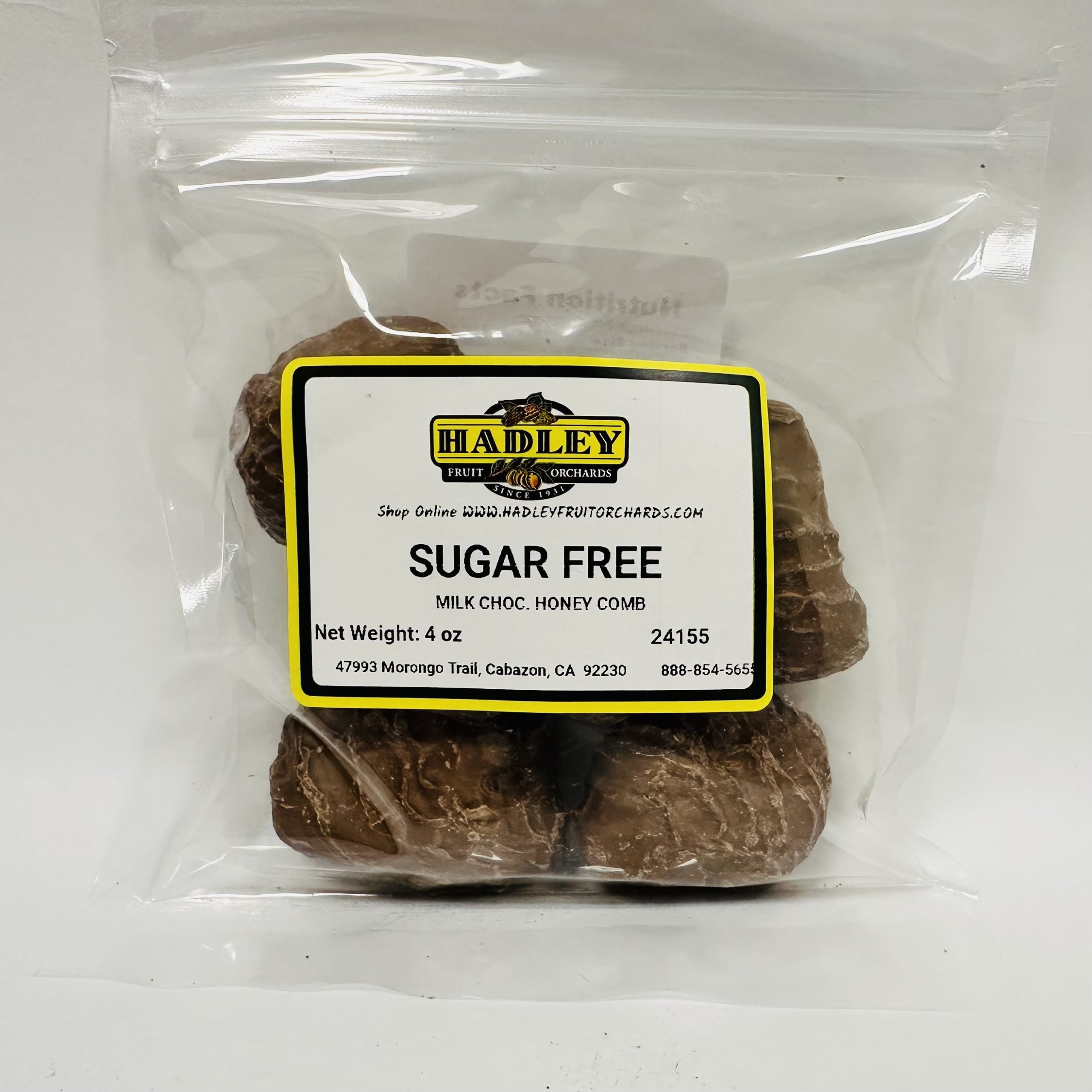 Sugar Free Milk Chocolate Honey Comb 4oz