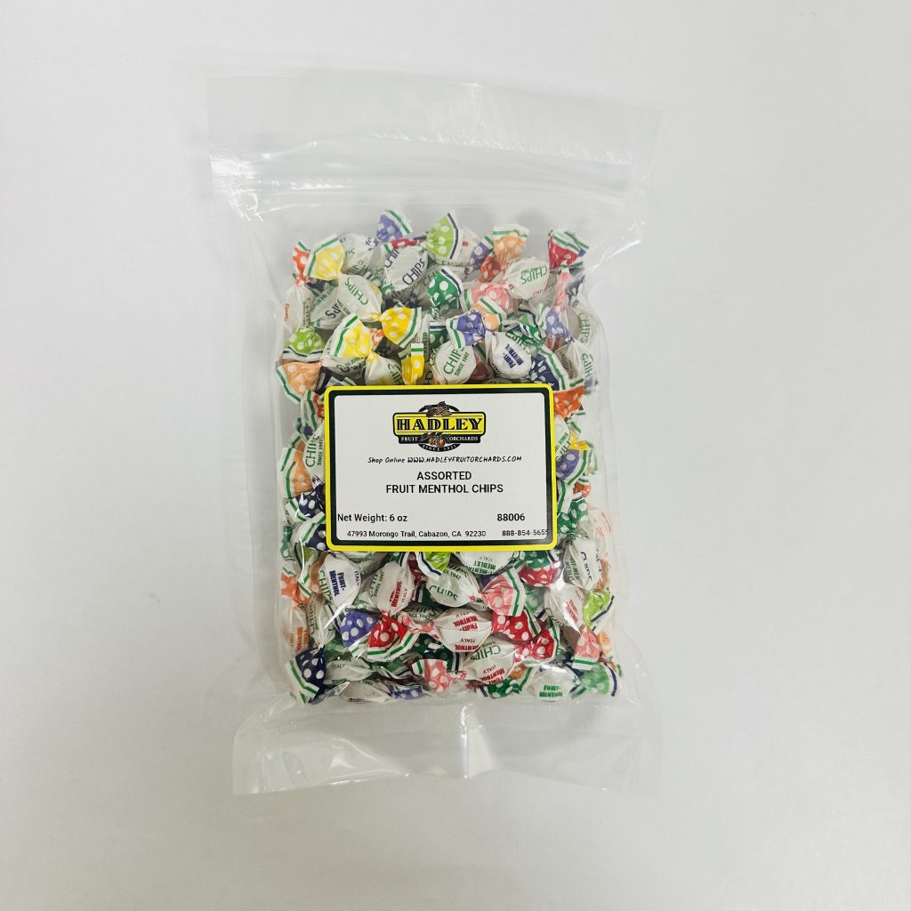 Assorted Fruit Menthol Chips 6oz