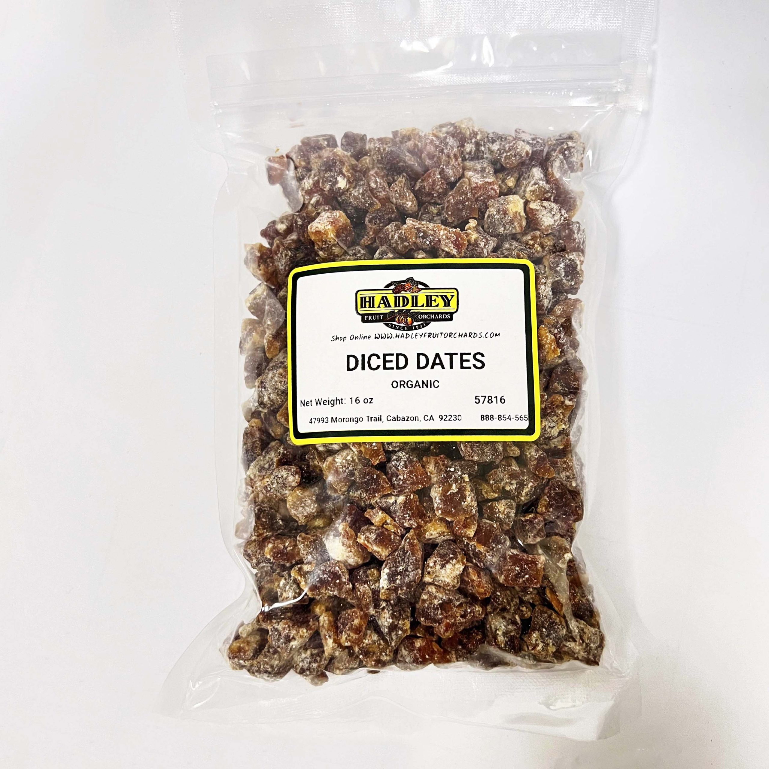 Diced Dates Organic – Hadley Fruit Orchards