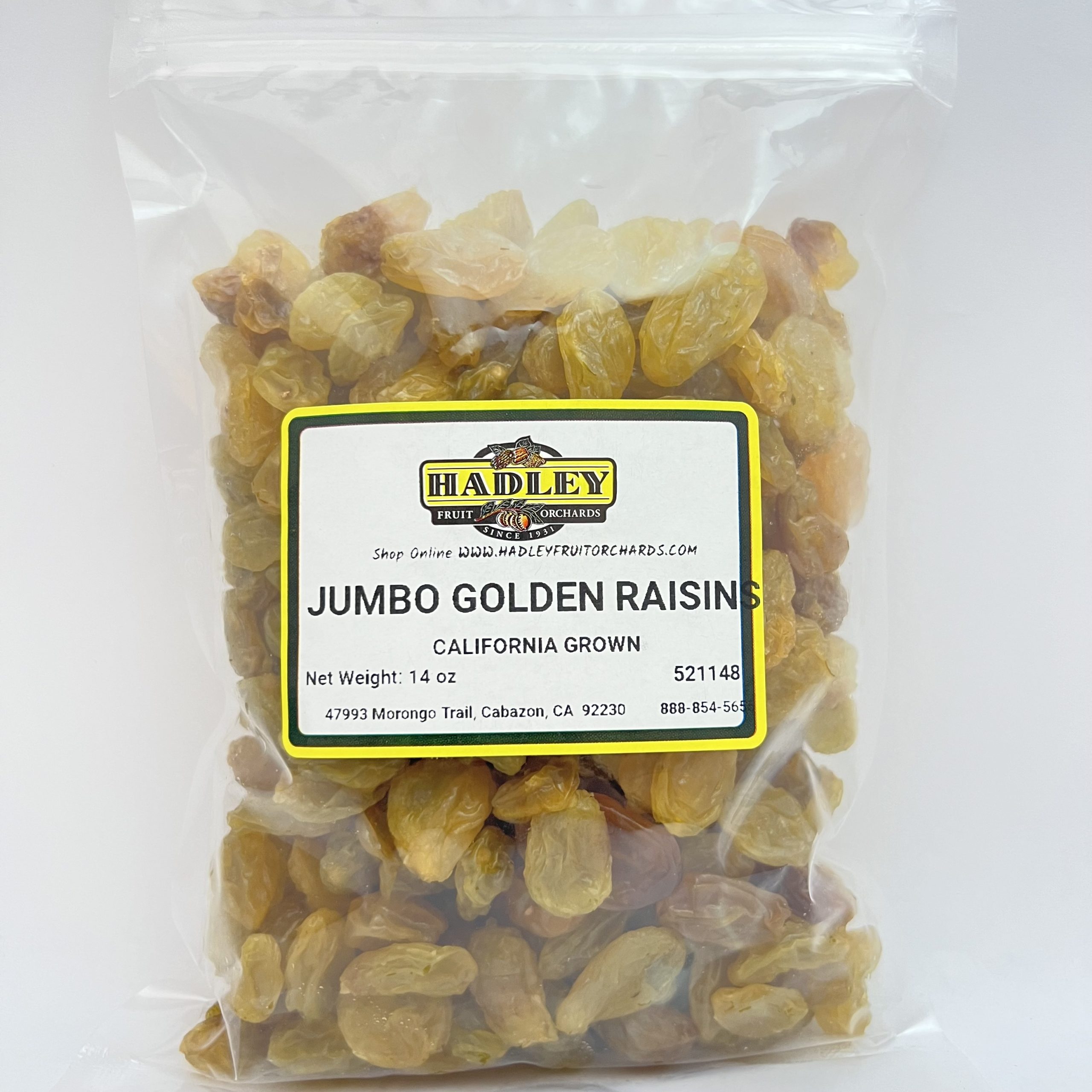 Gumbo Golden Raisins CA Grown 14oz