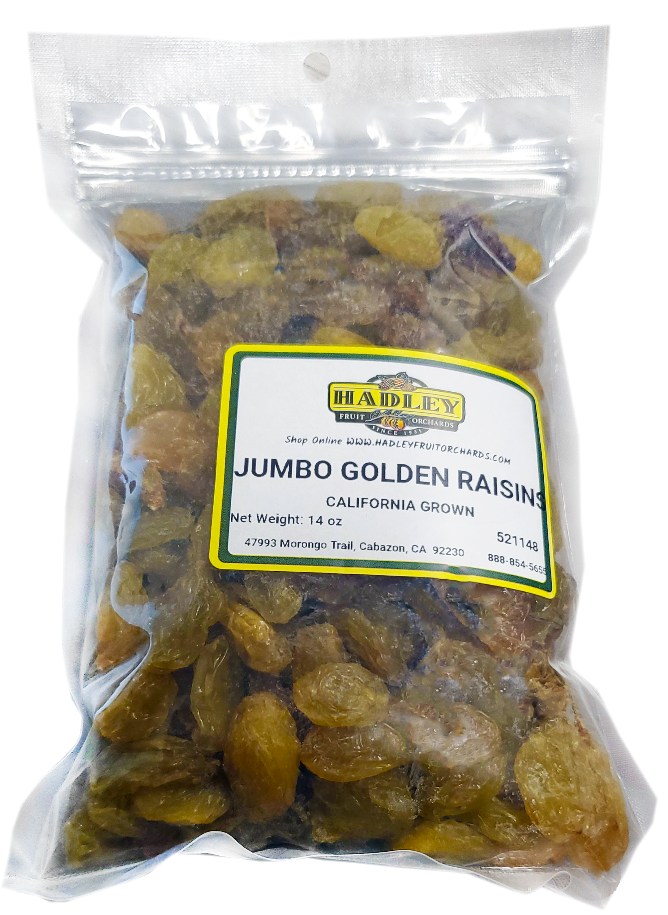 Jumbo Golden Raisins 14oz