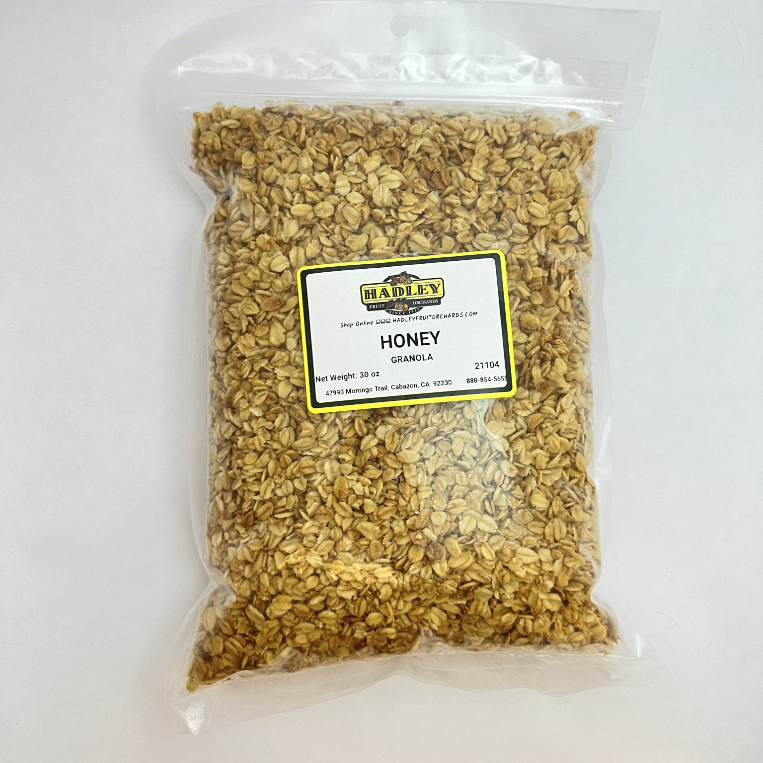 Honey Granola 30oz Hadley Fruit Orchards