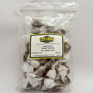 Chocolate Peanut Butter Salt Water Taffy 10oz