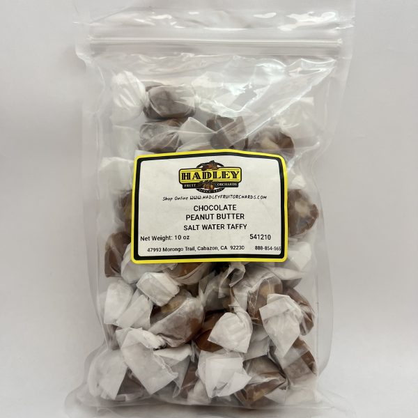Chocolate Peanut Butter Salt Water Taffy 10oz