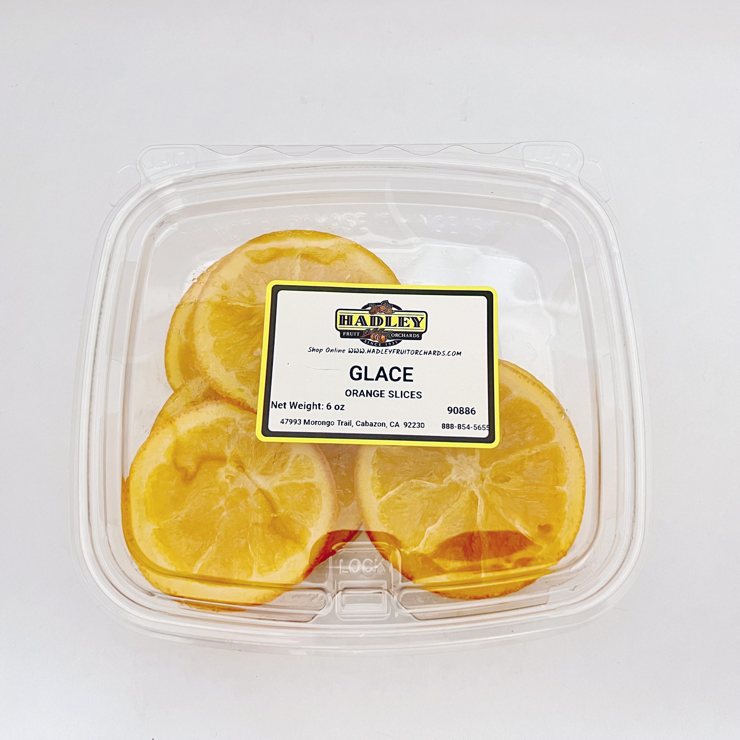 Glace Orange Slices 6oz
