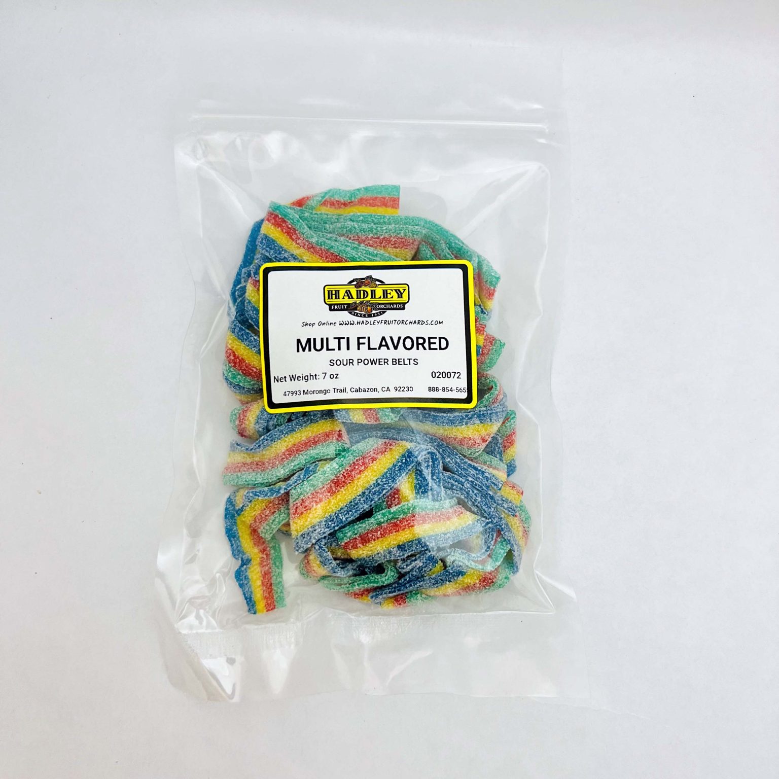 Multi Flavored Sour Power Belts Hadley Fruit Orchards