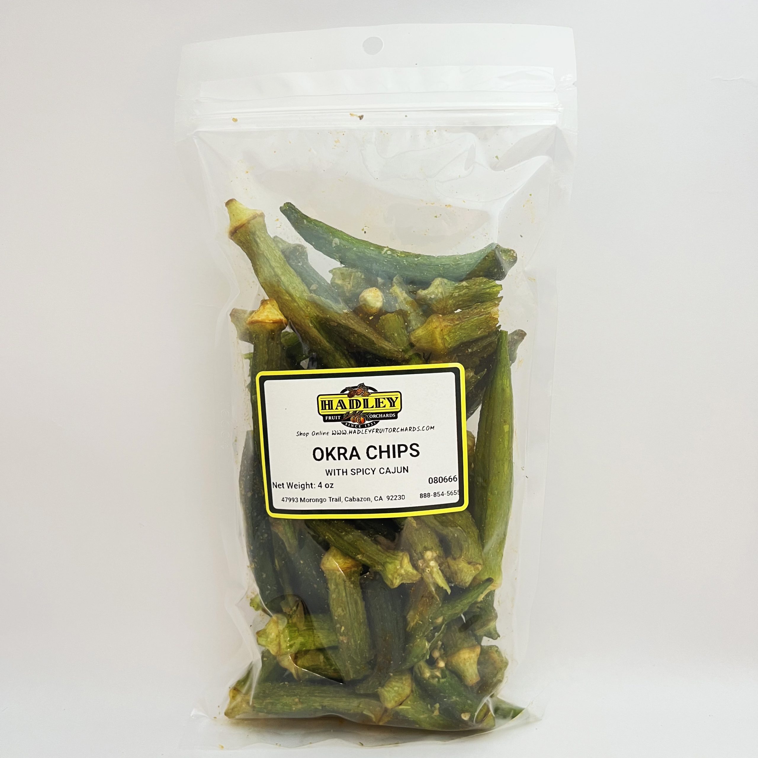 Okra Chips with Spicy Cajun 4oz