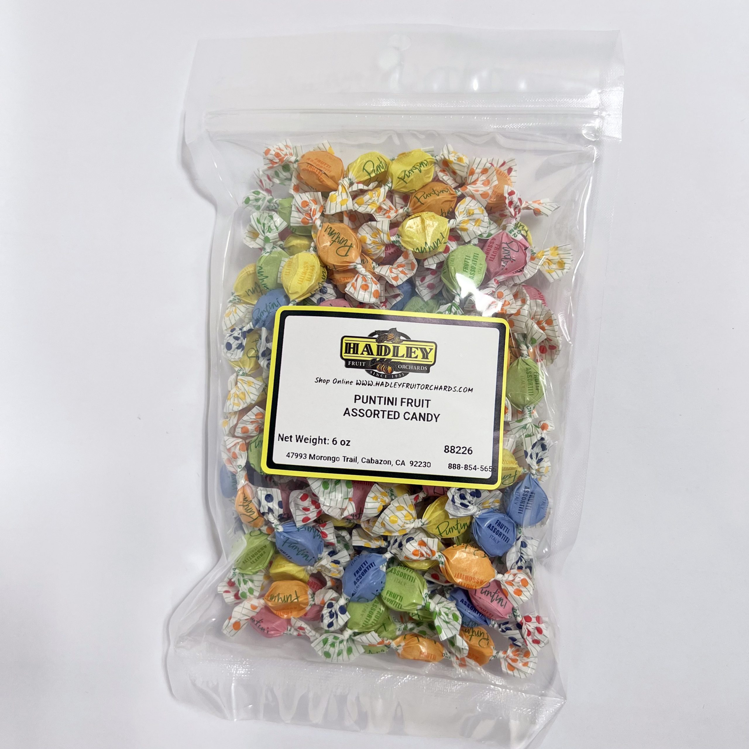 Puntini Fruit Assorted Candy 6oz