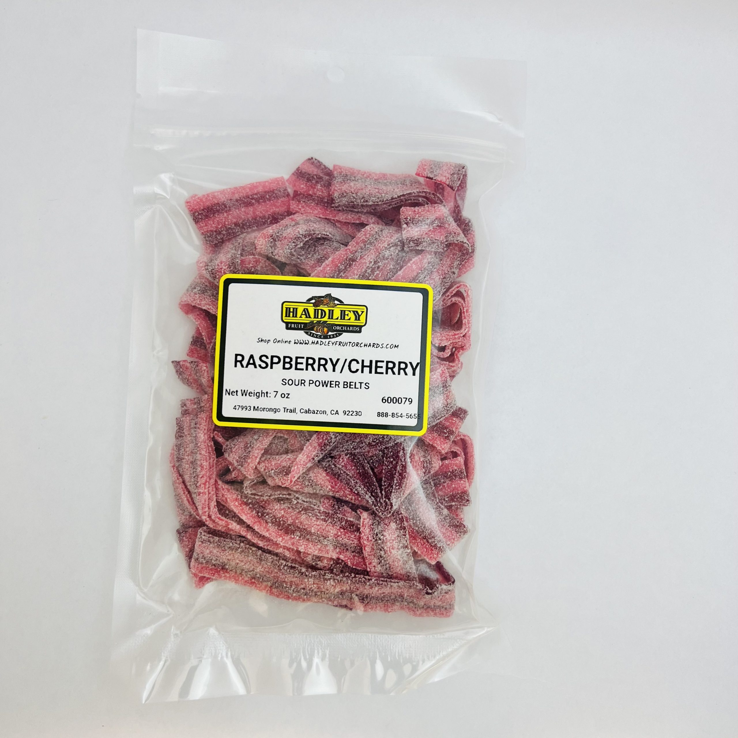 RaspberryCherry Sour Power Belts 7oz