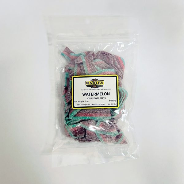 Sour Power Belts Watermelon 7oz