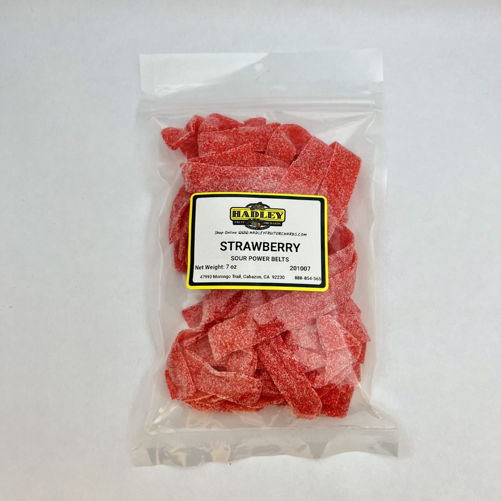 Strawberry Sour Power Belts Hadley Fruit Orchards