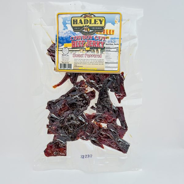 Beef Jerky Cowboy Cut Sweet Peppered 4oz