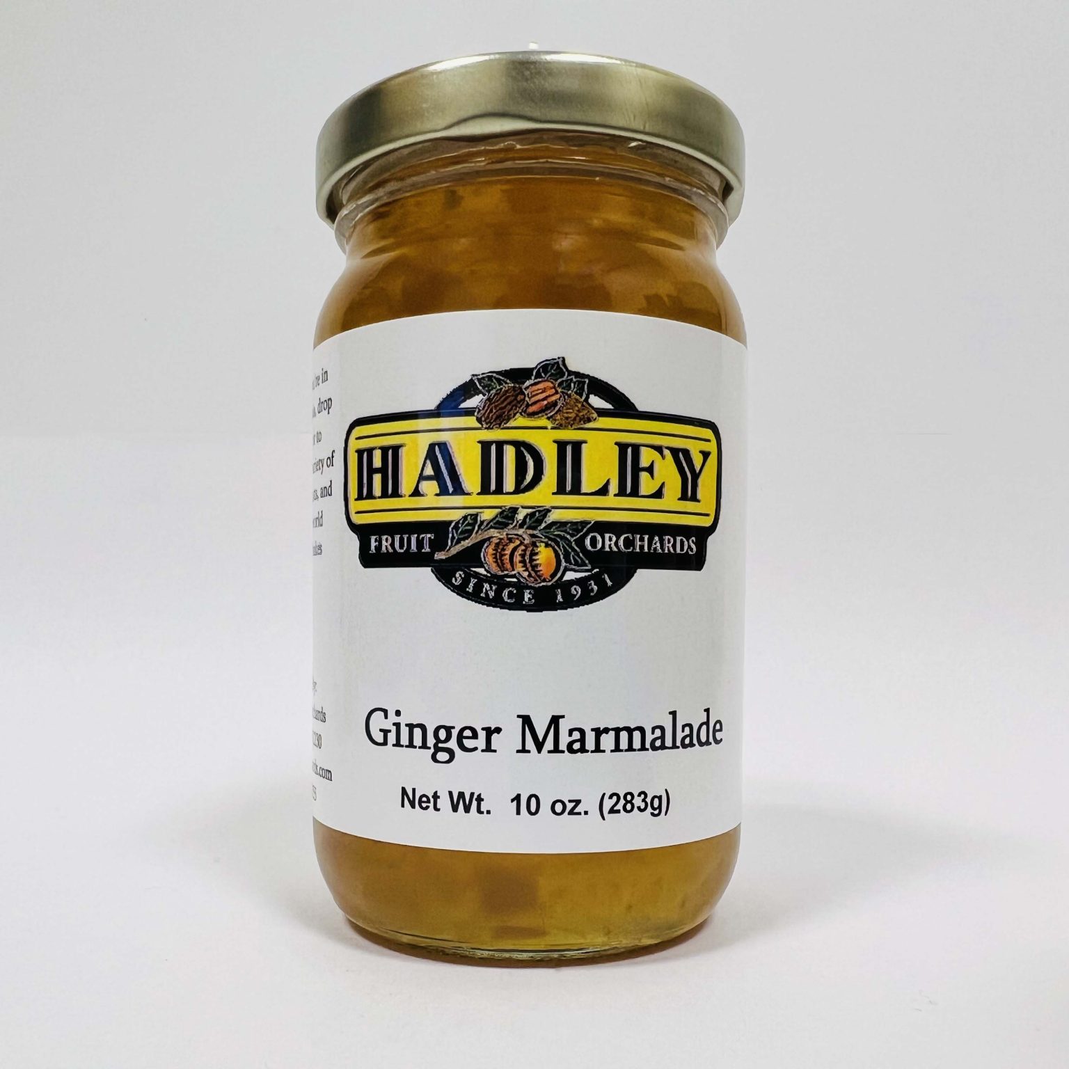 Ginger Marmalade Hadley Fruit Orchards
