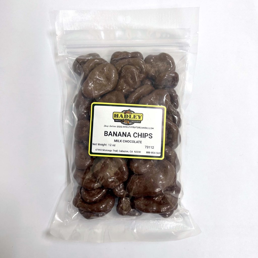 Milk Chocolate Banana Chips 12oz
