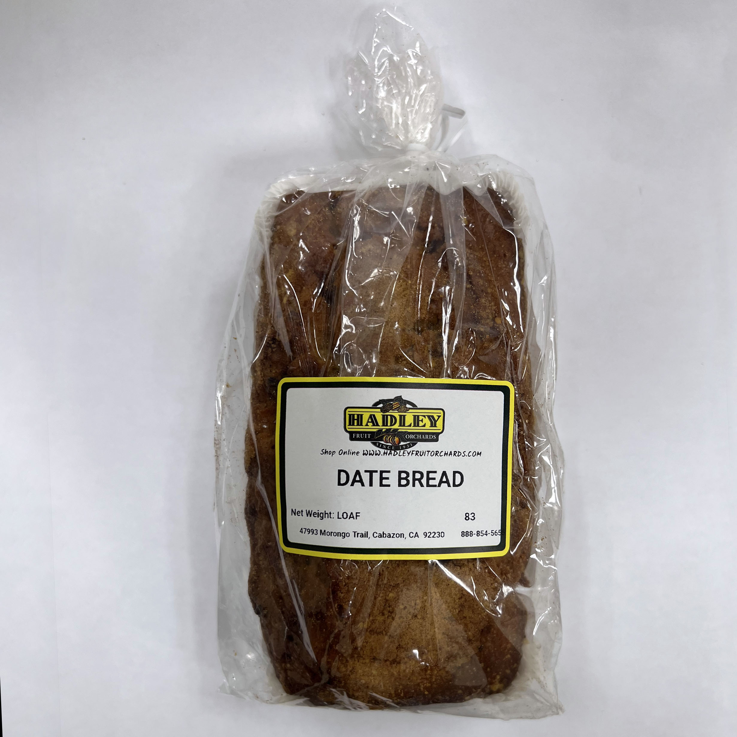Date Bread Loaf