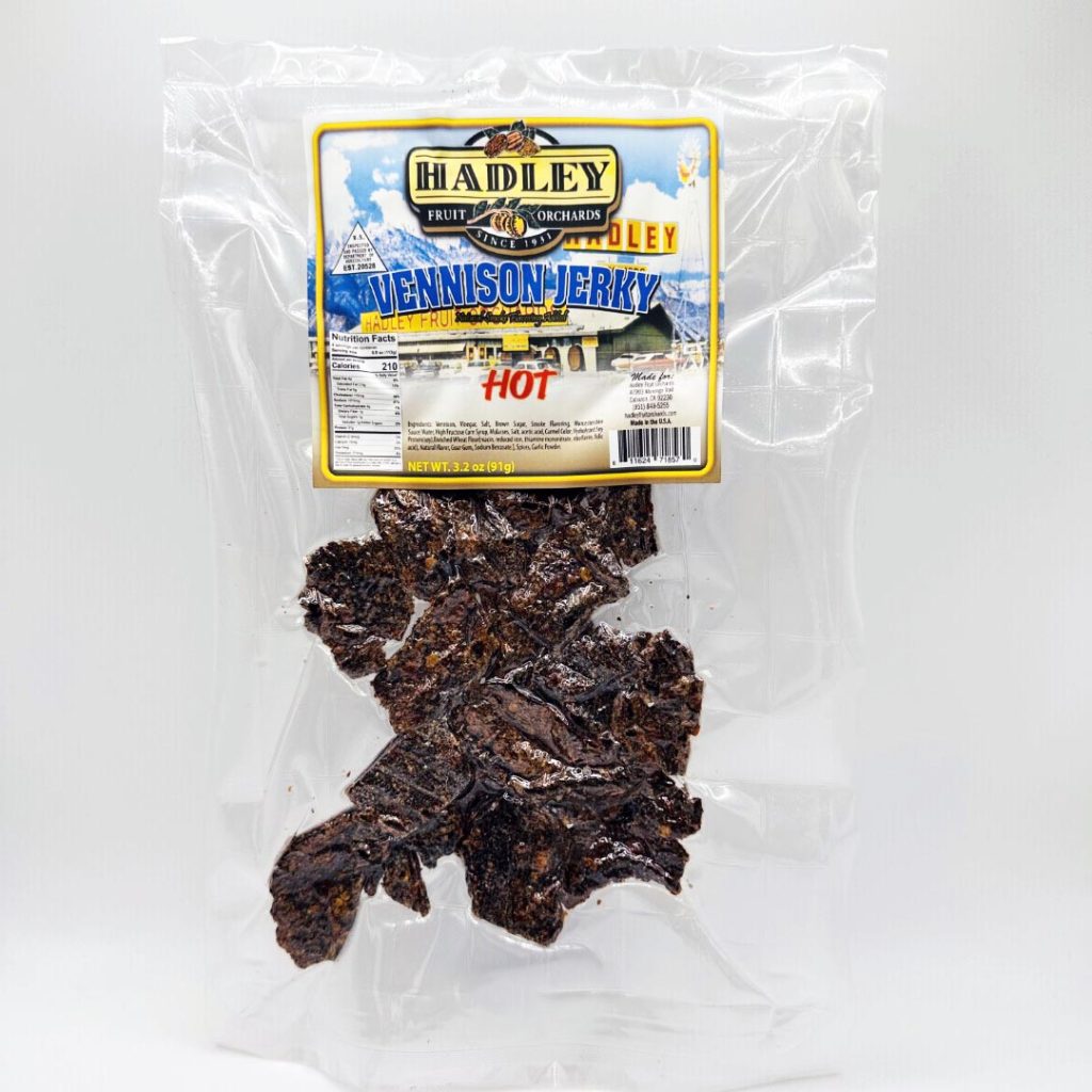 Vennison Jerky Hot 3.2oz