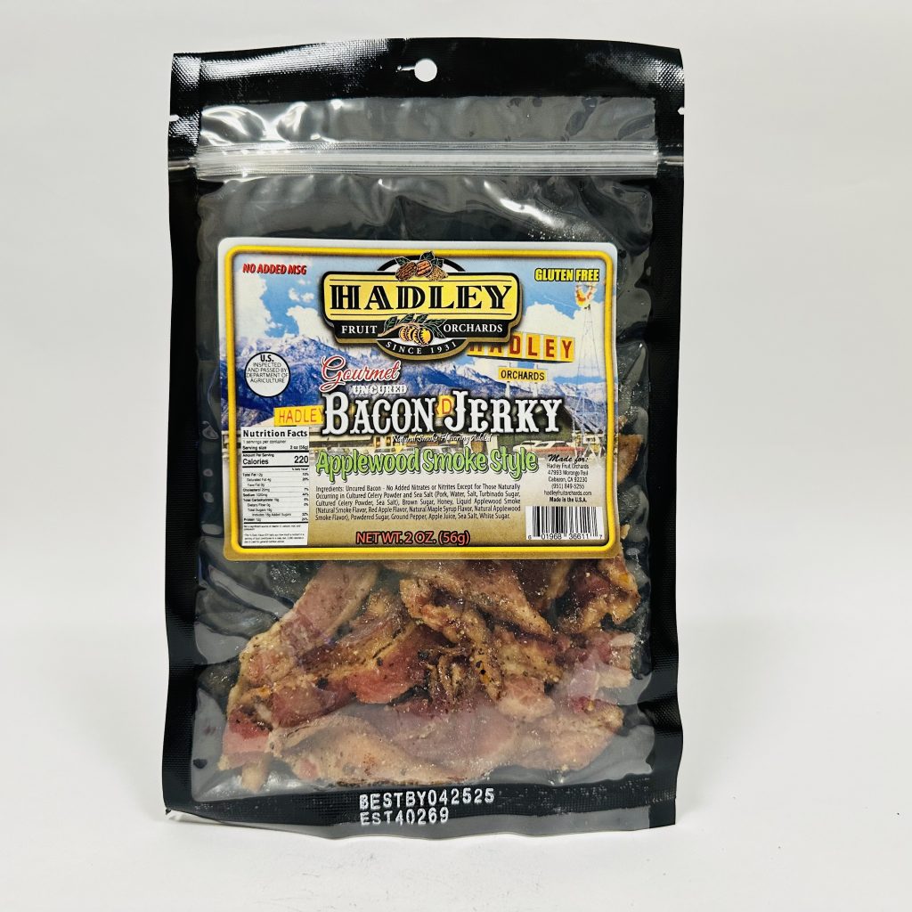 Bacon Jerky Applewood Smoke Style