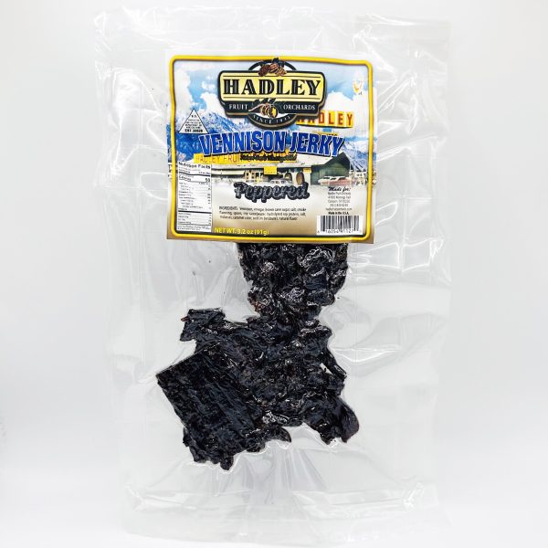 Vennison Jerky Peppered 3.2oz